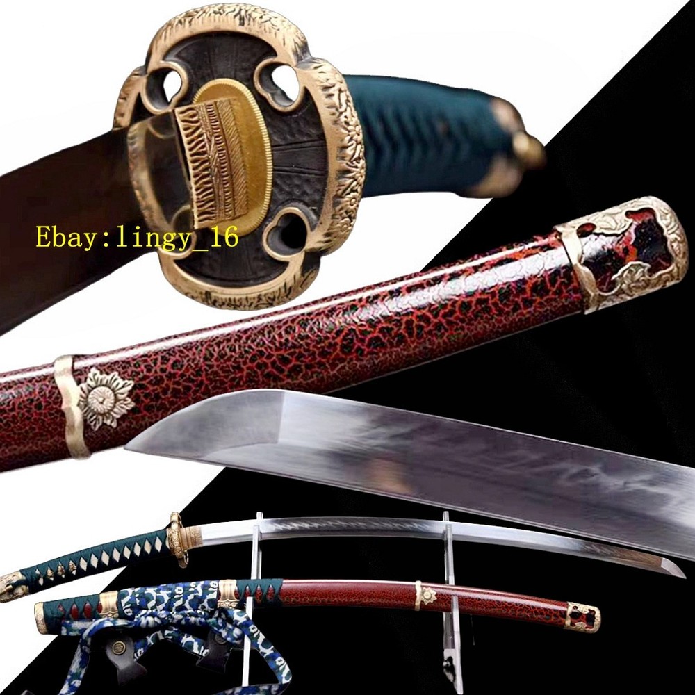 Copper ACCESSORY TaChi Functional Sword Japanese Samurai Katana Razor Sharp Cut