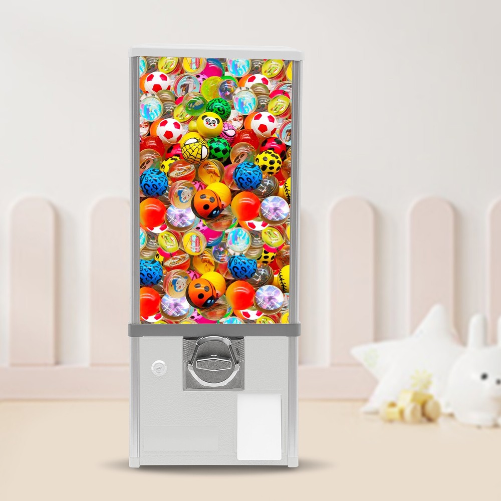 25" White Candy Vending Machine - Durable, Secure, Fun for All Ages