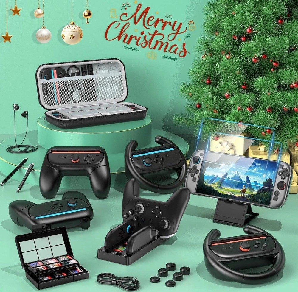 HEYSTOP Switch 2 Accessories Bundle for Nintendo,Switch 2 Accessories Kit 2025