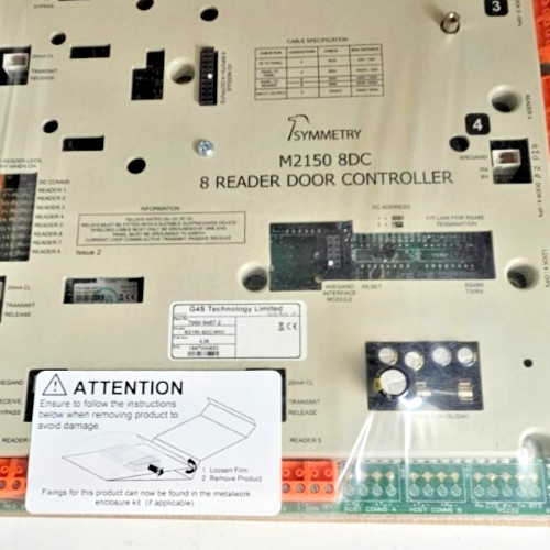 Symmetry M2150-8DC MultiNODE Door Controller Board Only NEW