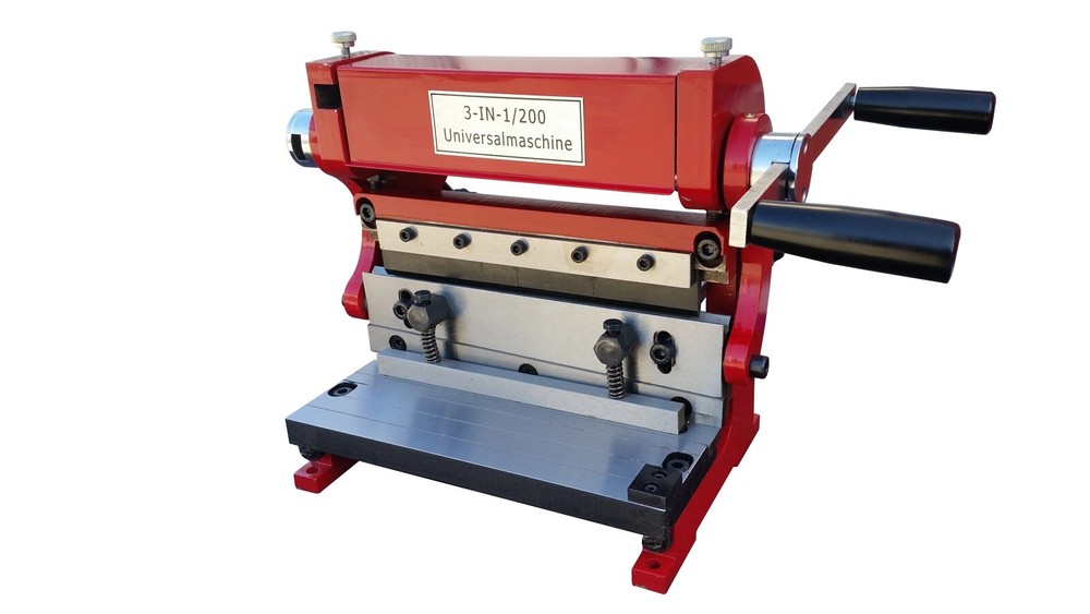 8” Universal Sheet Metal Machine 3 In 1