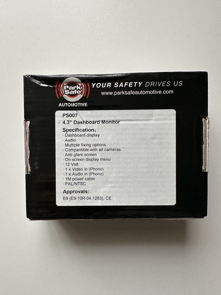 Parksafe PS007 - 4.3″ High Resolution Digital LCD Screen With Mount
