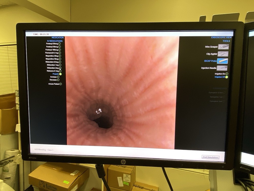 CAE EndoVR Interventional Endoscopy Simulator Upper & Lower GI with Haptic Tech