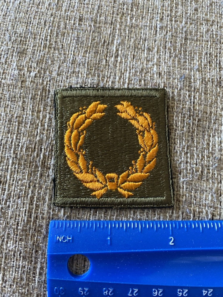 US Army Meritorious Unit Citation MUC Patch Wreath Square INV12312