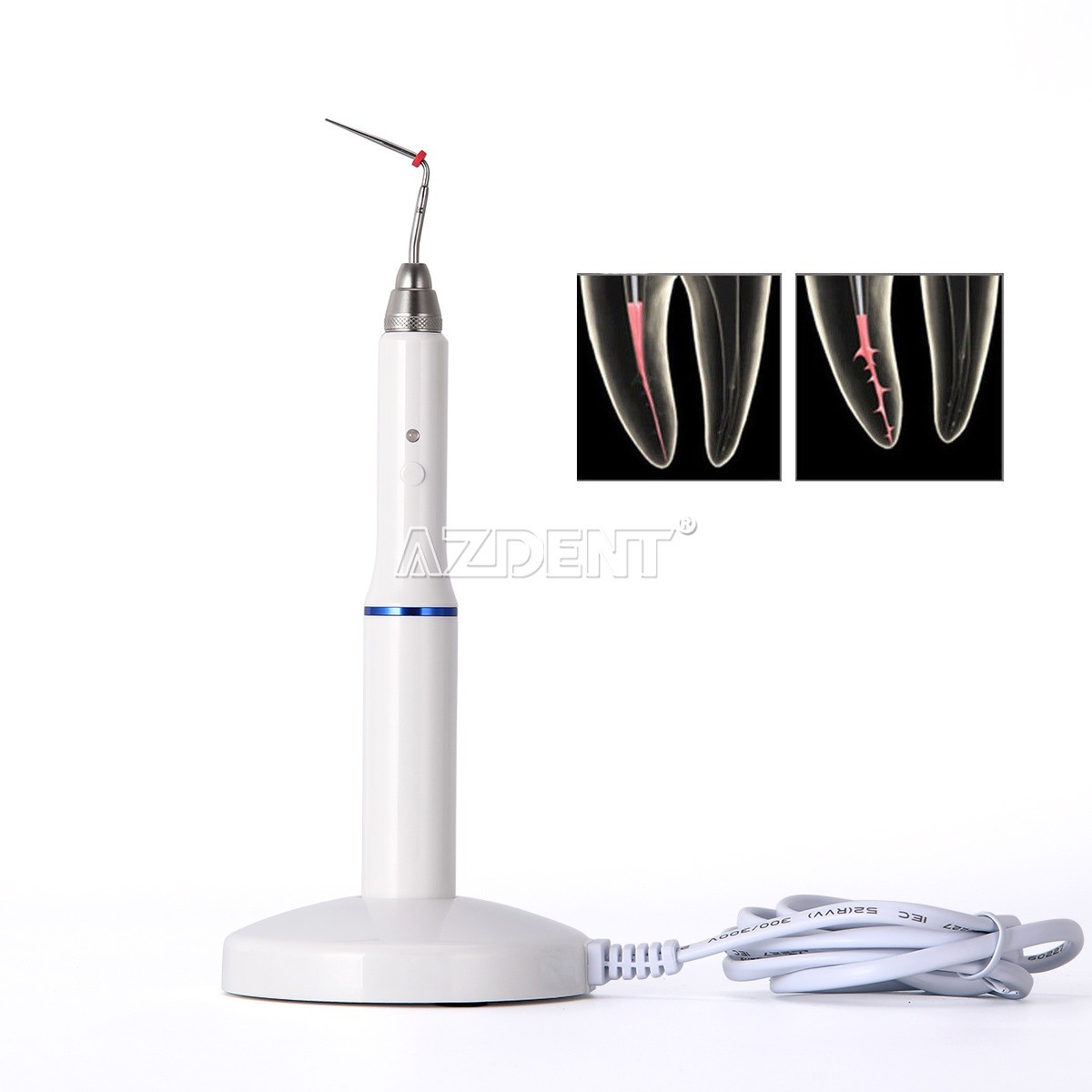 Sistema de obturación de gutapercha Dental pluma calefactora Endodoncia +2puntas