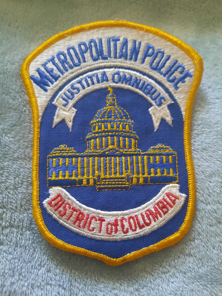 Washington D.C. Metropolitan Police Patch