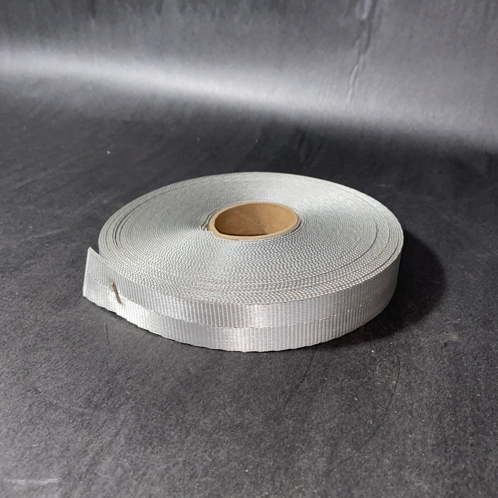 1” Silver Infinity Canopy Webbing *s3a