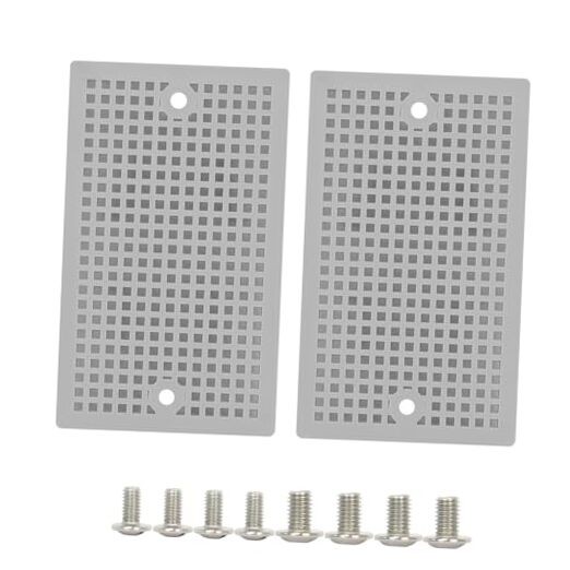 2pc Mounting Plate for Junction Box, ABS Plastic Internal 4.96"x2.99"(2pc)