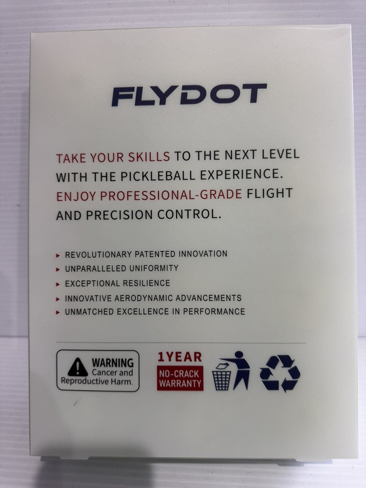 Flydot Pickleball Ball 12 Count