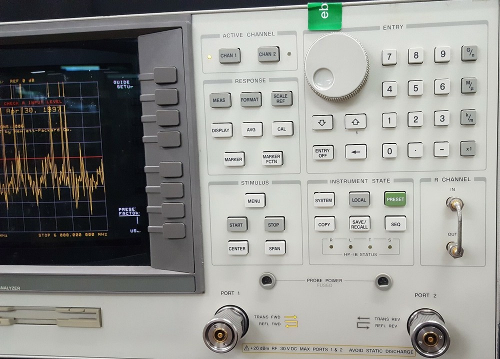 HP/Agilent 8702D  : OPT 006 , Lightwave communication Analyzer  (AS-IS)