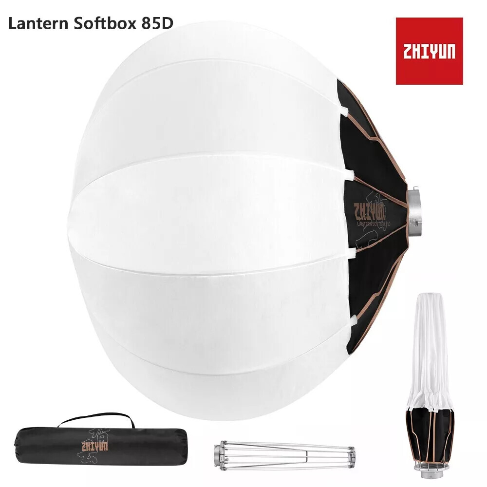 85cm Globe Lantern Softbox Diffuser with Bowens Speedring Mount & Carrying Case