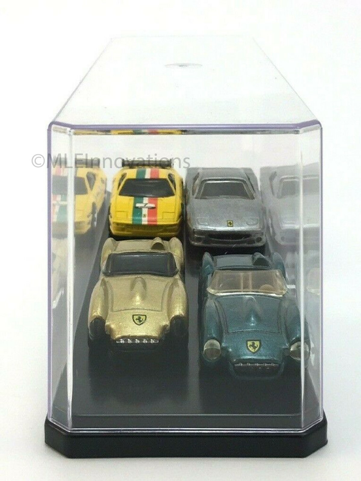 Acrylic Model Toy Display Case Small Clear Plastic Box Dust Proof Wide 8" x 3"