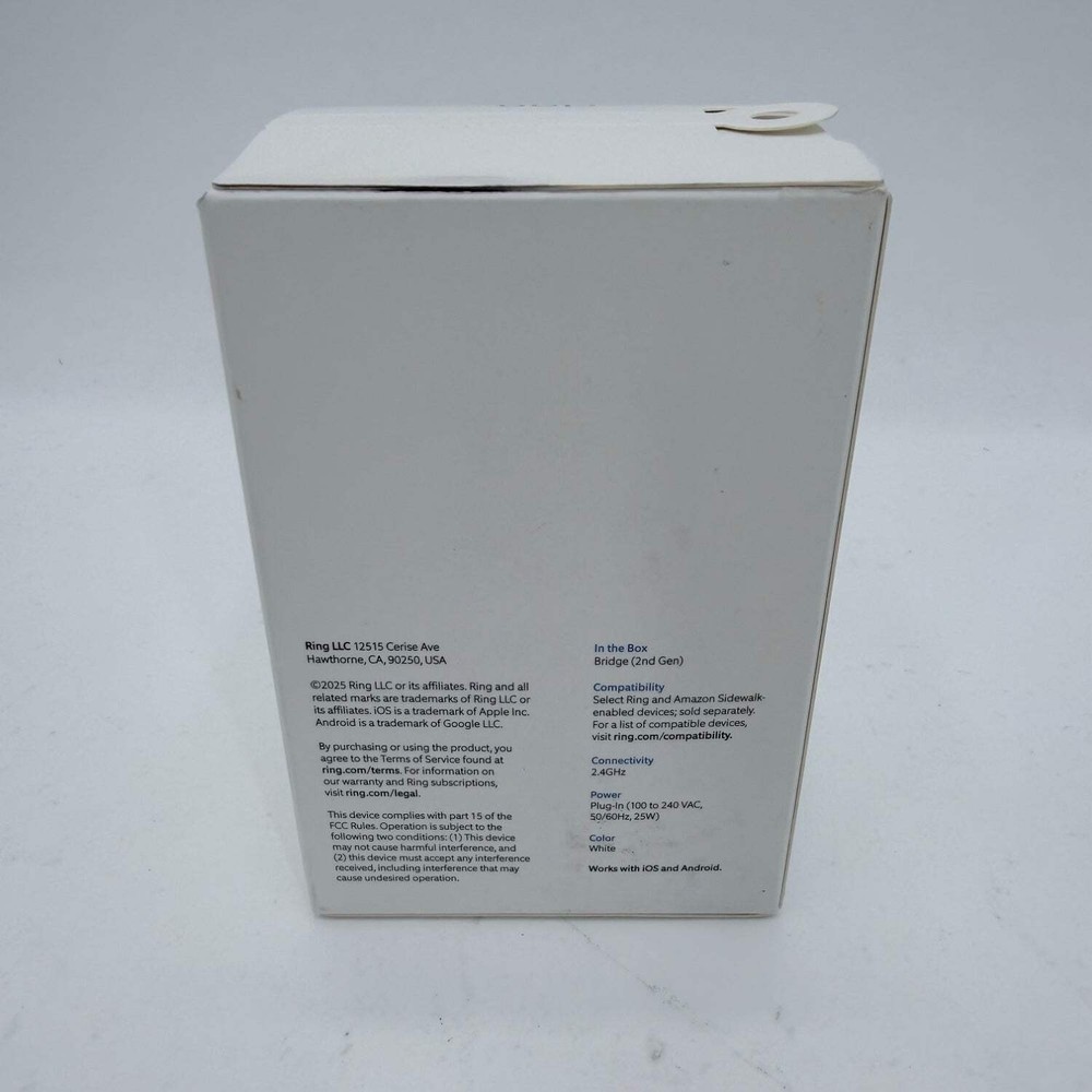 New Ring Bridge (2nd Gen) Smart Bridge White