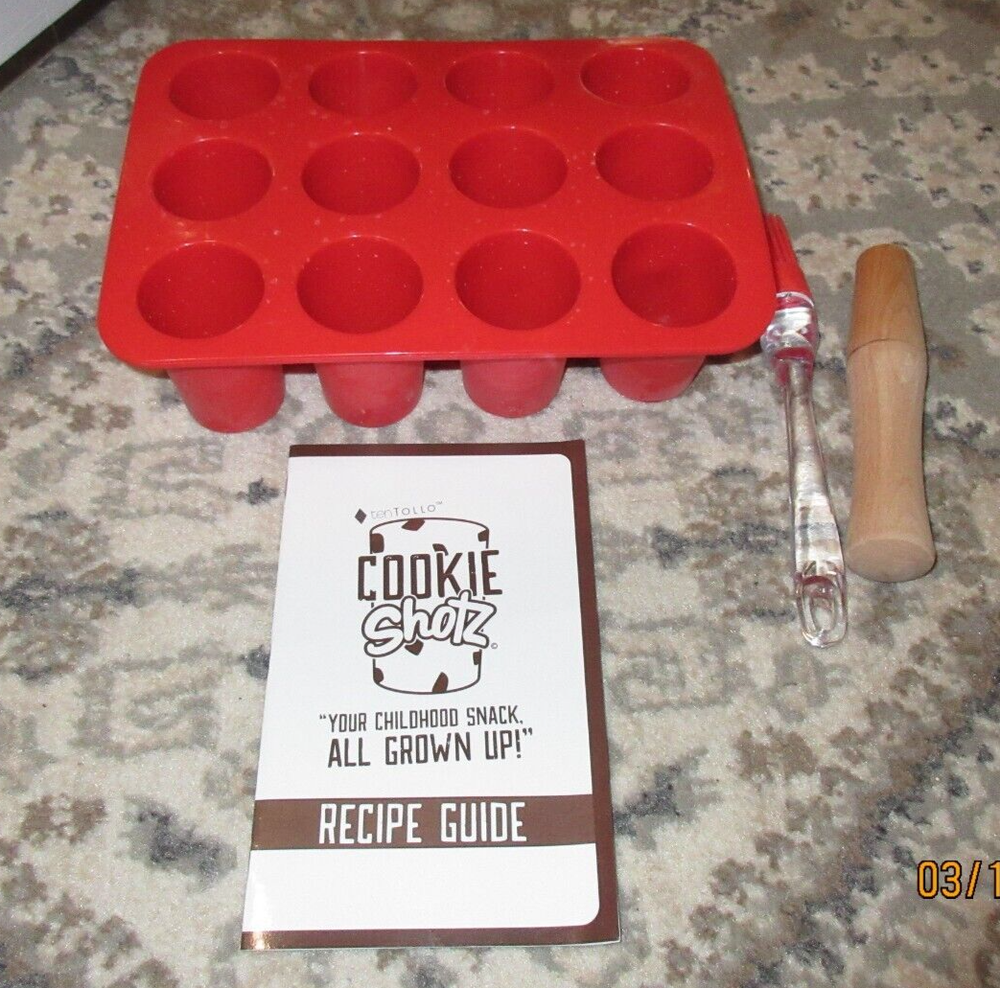 Ten Tollo Cookie Shotz Silicone Baking Set