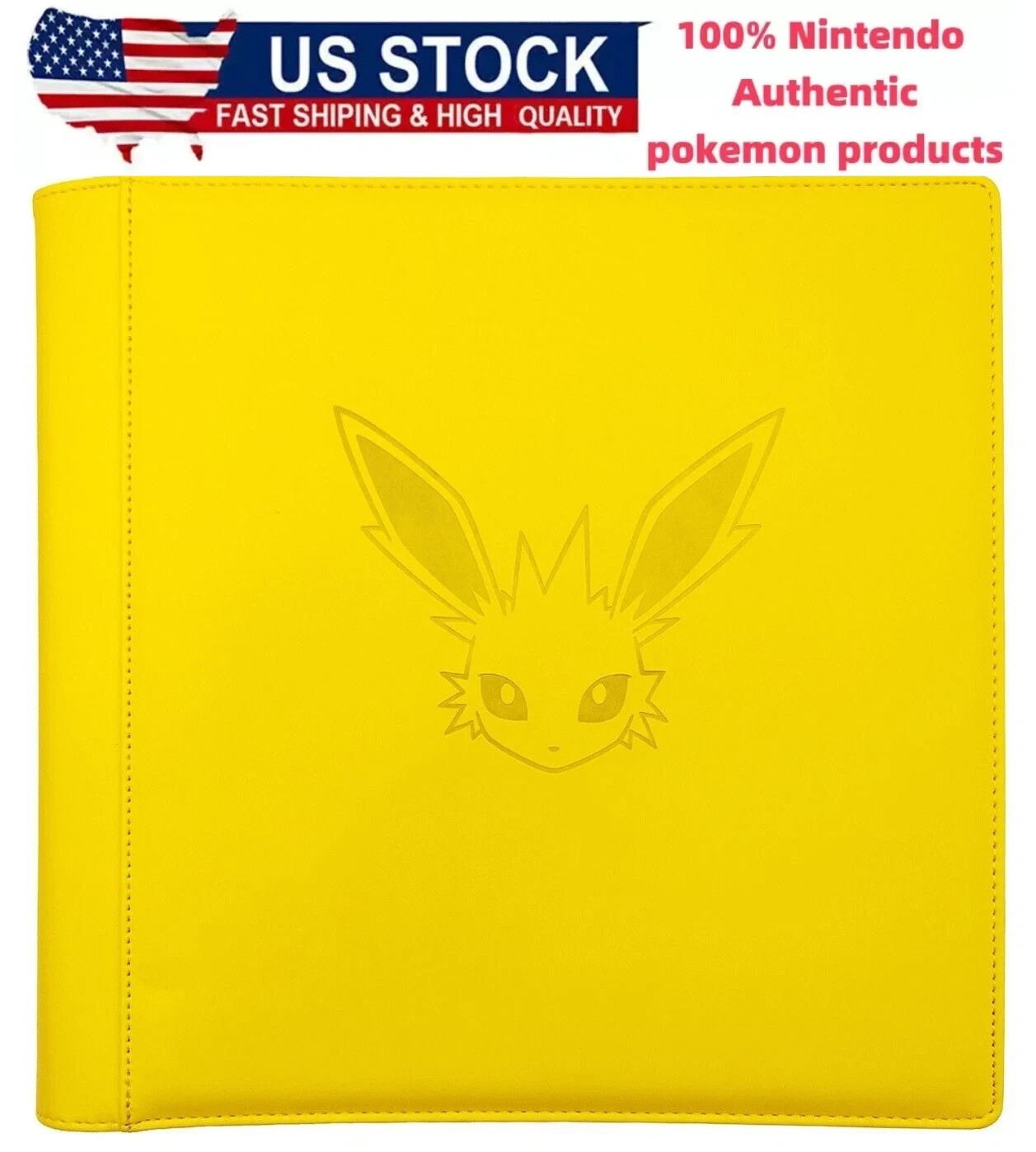 Pokemon S-Chinese Sealed Gift Box Jolteon Eevee GX theme 480 slots Card Binder