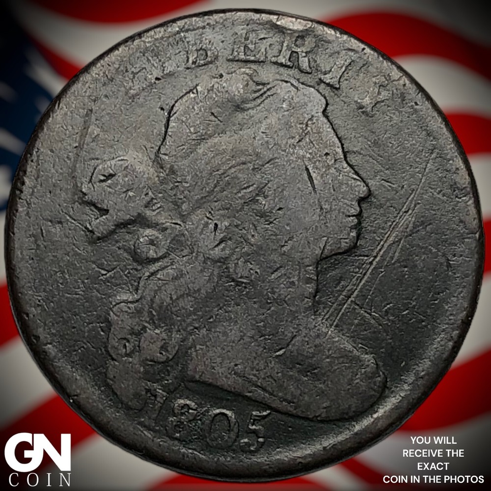 1805 Draped Bust Large Cent M4985