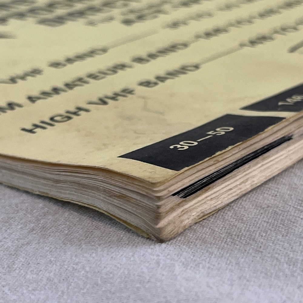 Regency Whamo 10 ACT-W10 Frequency Comb Programming Directory Scanner Manual