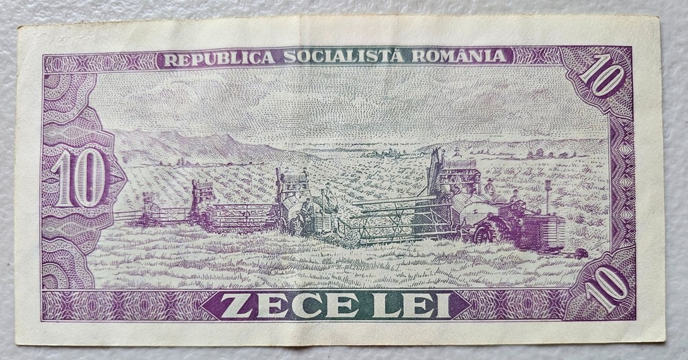 Romania 10 Lei 1966