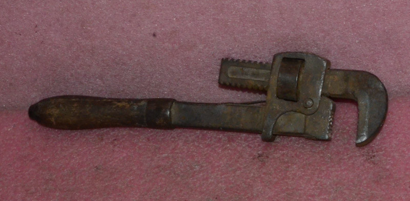 3 Vintage Pipe Wrenches USA MADE.