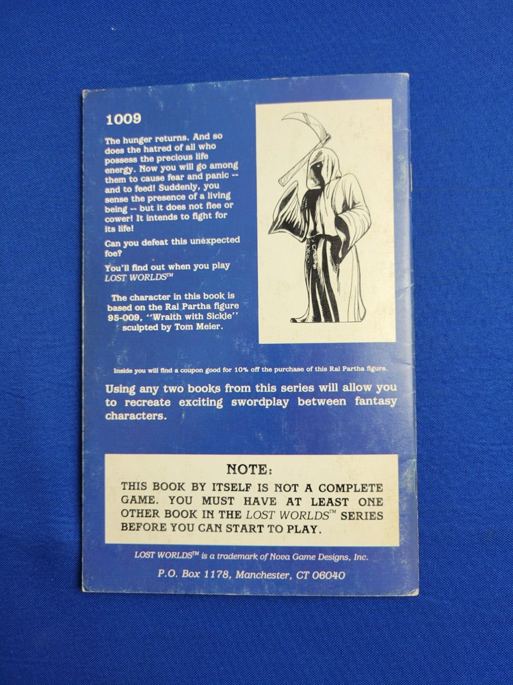 Lost Worlds Wraith with Sickle - Nova