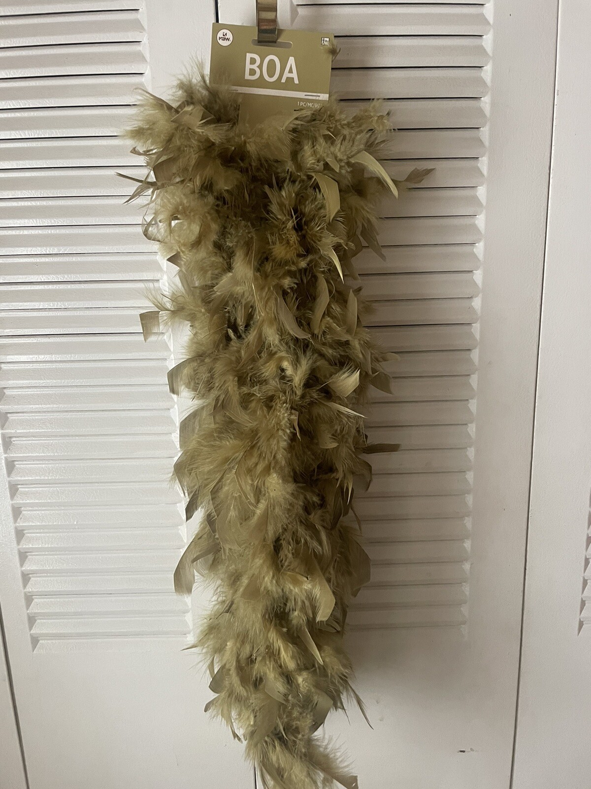 Feather Boa Halloween Costume Fancy Moss Hunter Green