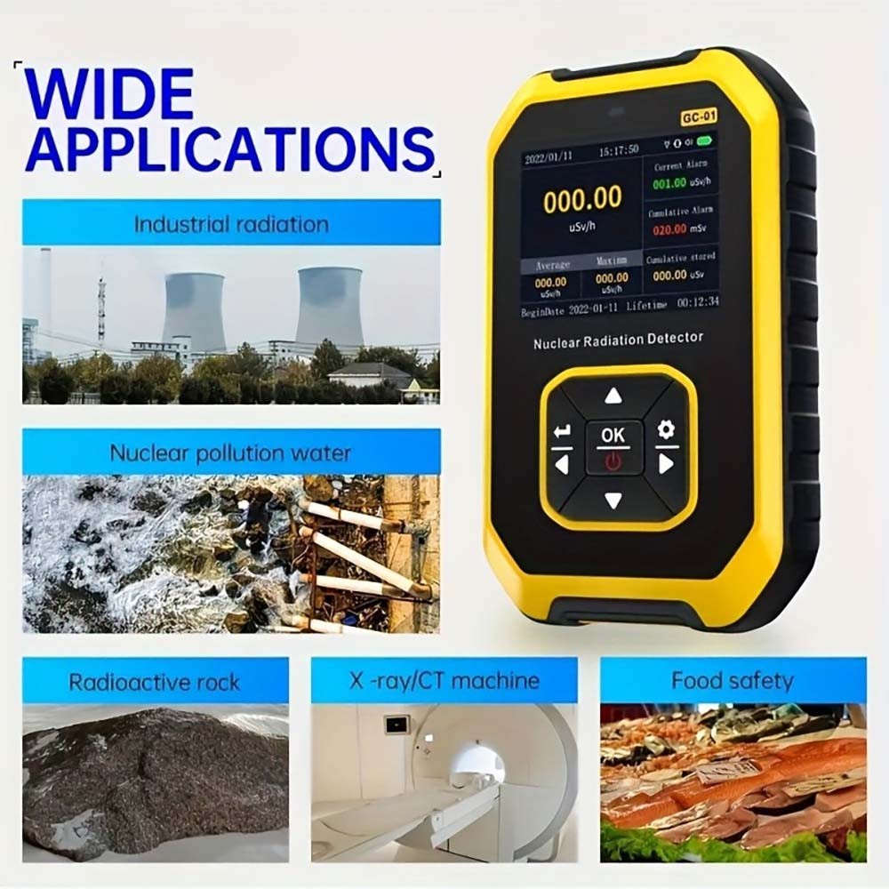 Multi-Functional Radiation Dosimeter Suitable for Ceramic Tile & Marble Testing