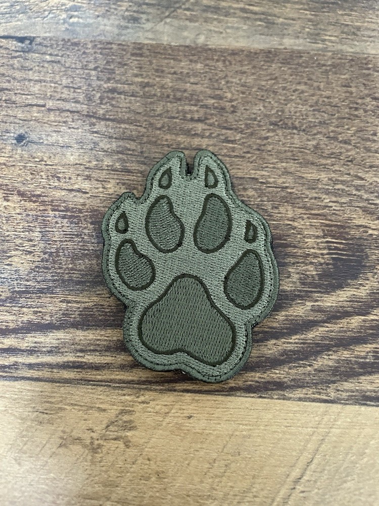 Prometheus Design Werx PDW Dog Paw Patch Green