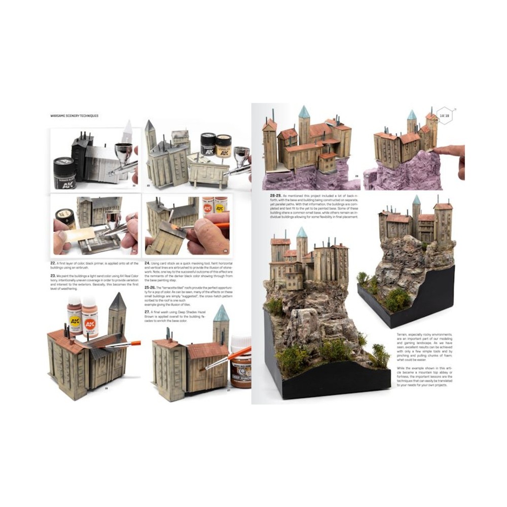 AK Modeling Book Learning Wargames #4 - Scenery Techniques New