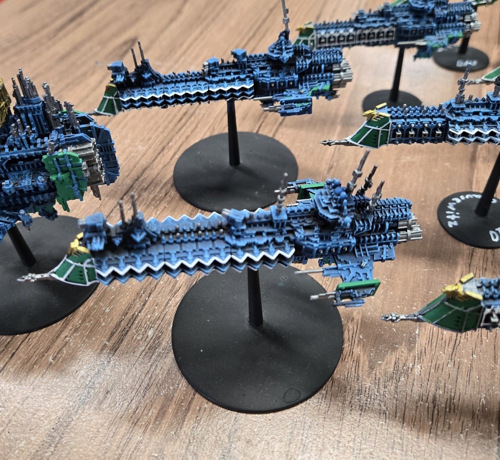 Painted Battlefleet Gothic Complete Imperial Army Fleet OOP Games Workshop
