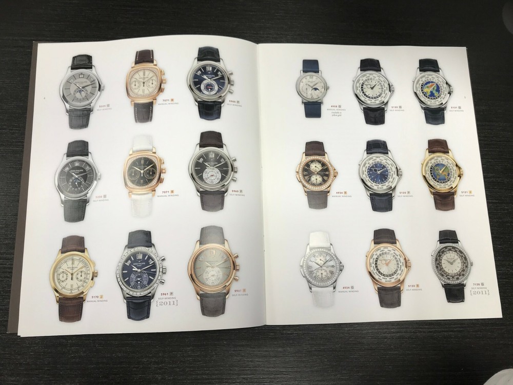 Genuine Patek Philippe Catalog Supplement 2011