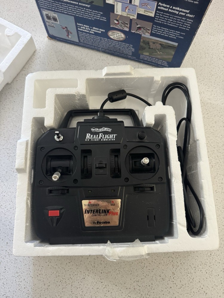 Great Planes Real Flight R/C Flight Simulator G3 Interlink Controller Only
