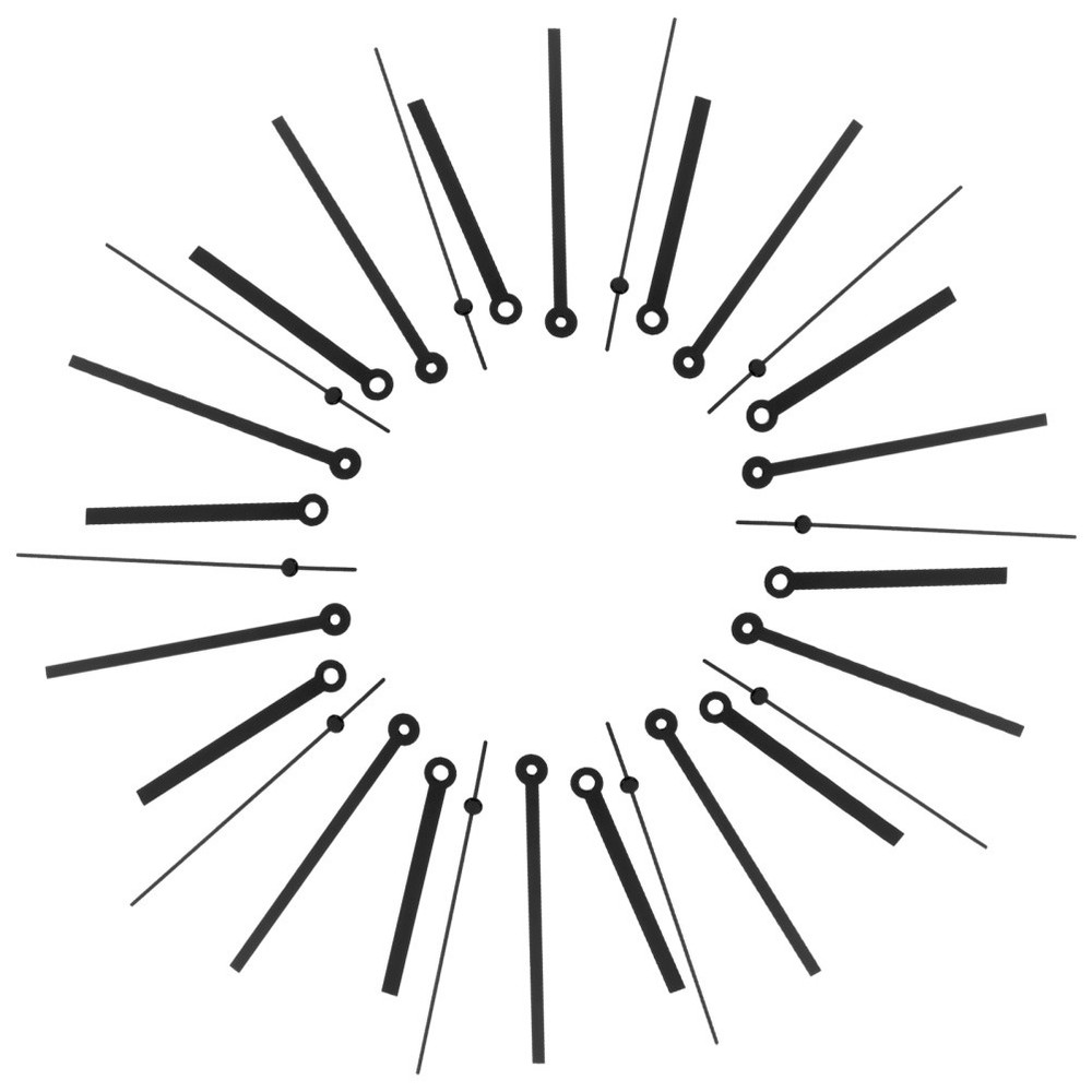 10 Sets Clock Hand Work Wall Accessories Pointer Replacement Hands