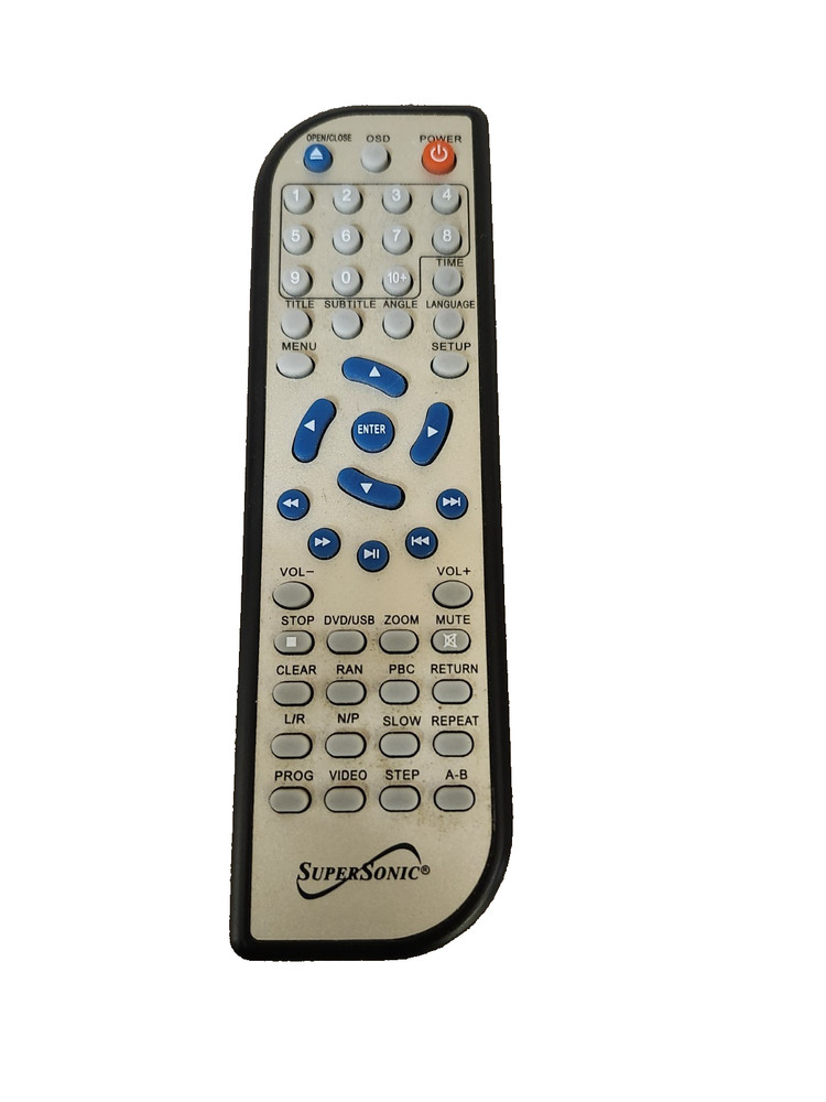 SUPERSONIC SC-25 Standard-Definition DVD Player with USB Inputs
