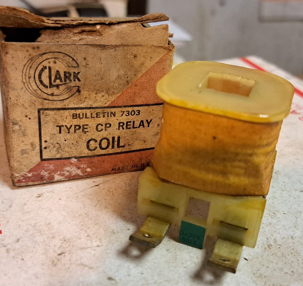 Clark TB108-2 Coil  230volt  NIB.