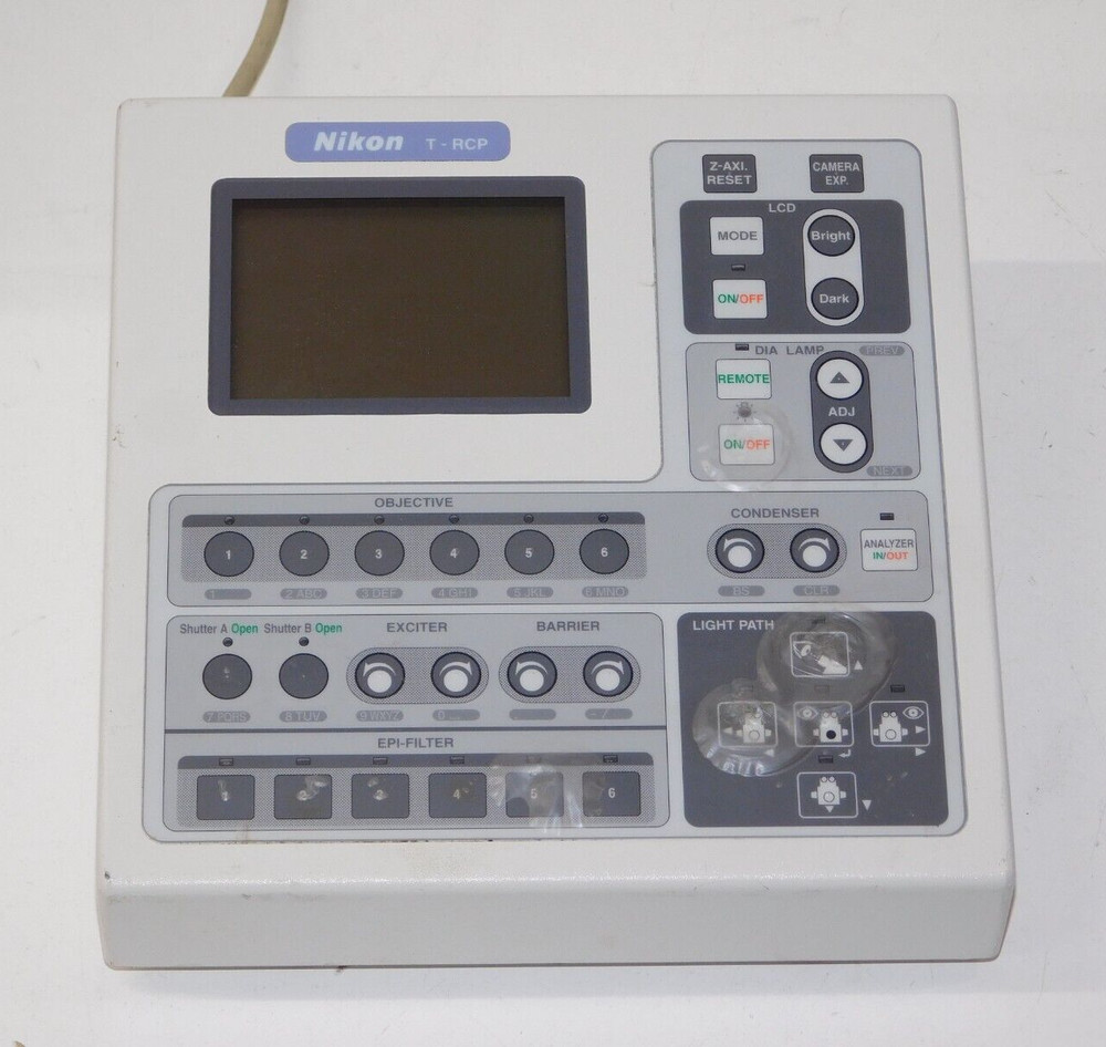 Nikon T-RCP Microscope Motorized Remote Control Pad Panel Interface Unit Japan
