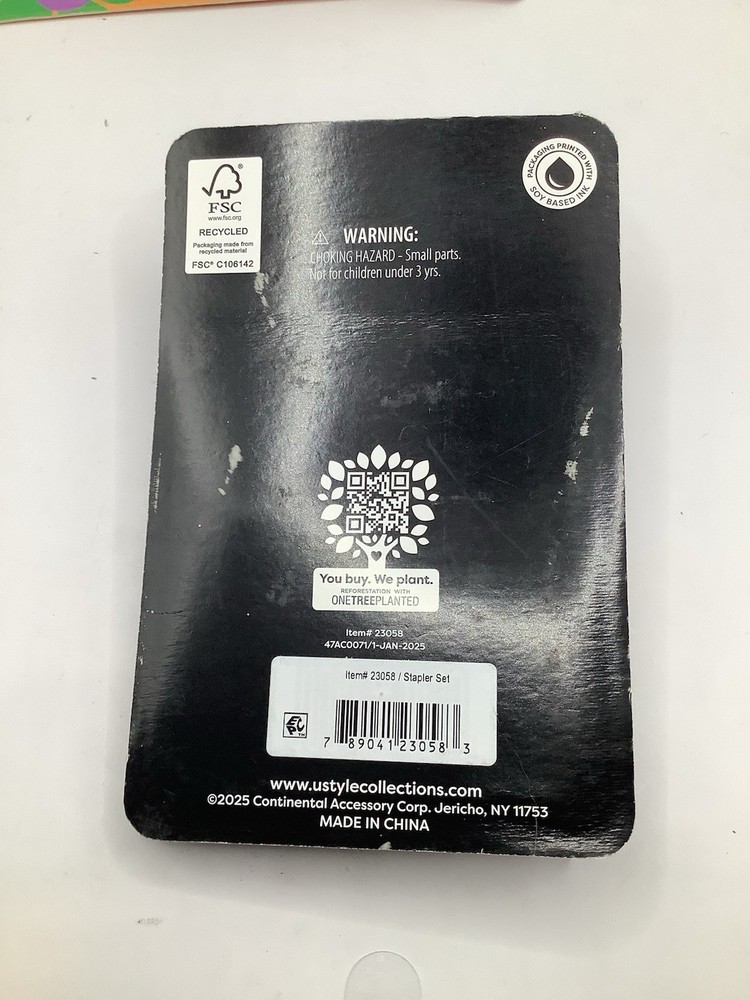Stapler With Staples Unopened Package