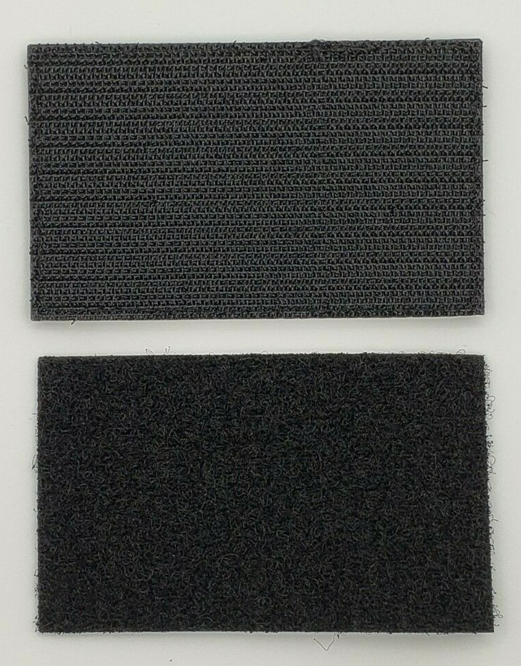 Subdued HAWAII State Flag Tactical Morale Patch PVC Hook Backed Panel Black Grey