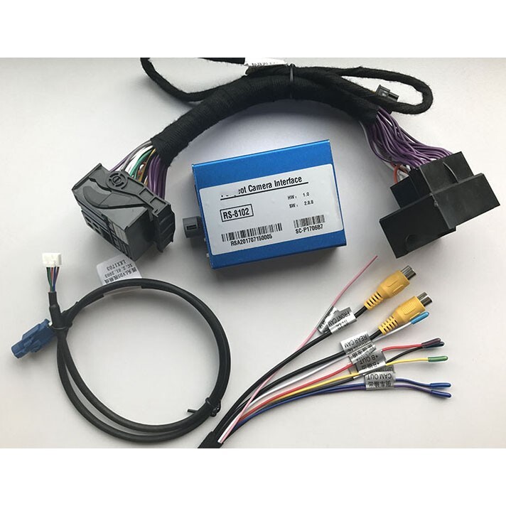 For Peugeot Smeg System Rear View Camera Interface Kit Reverse Backup Improved