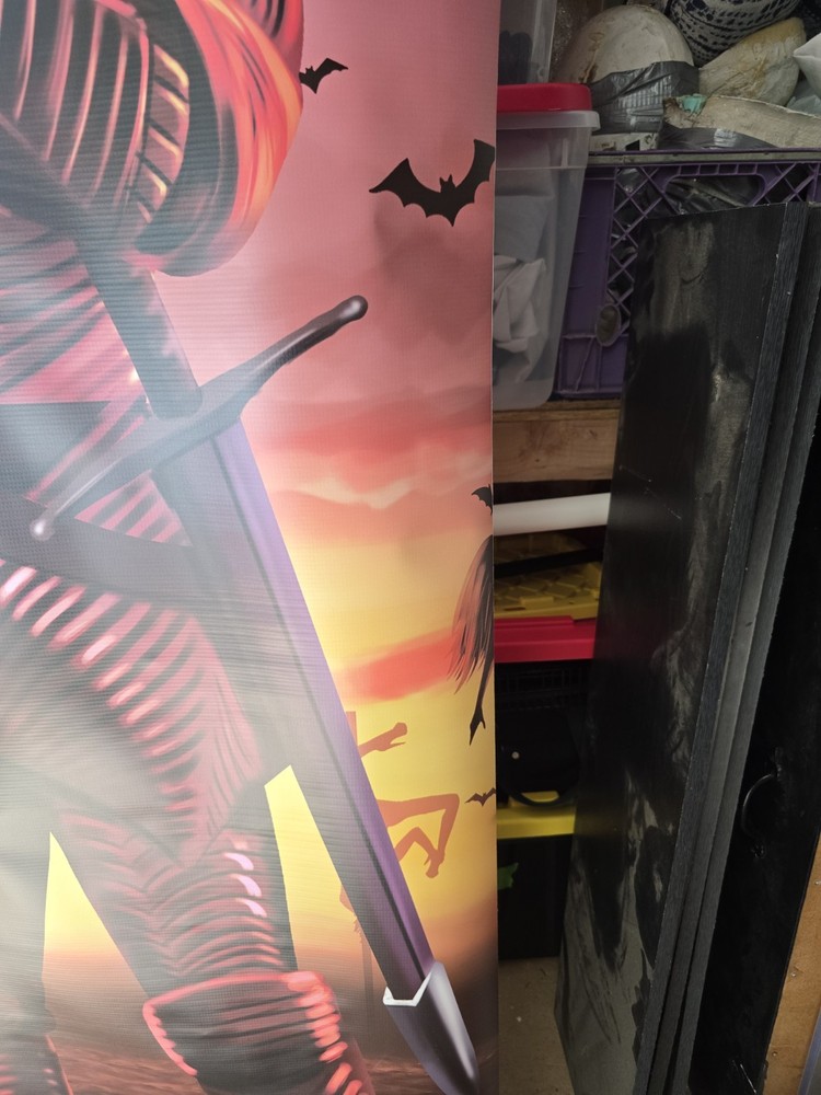Custom Dracula / IMPALER Retractable Roll Up Banner Stands