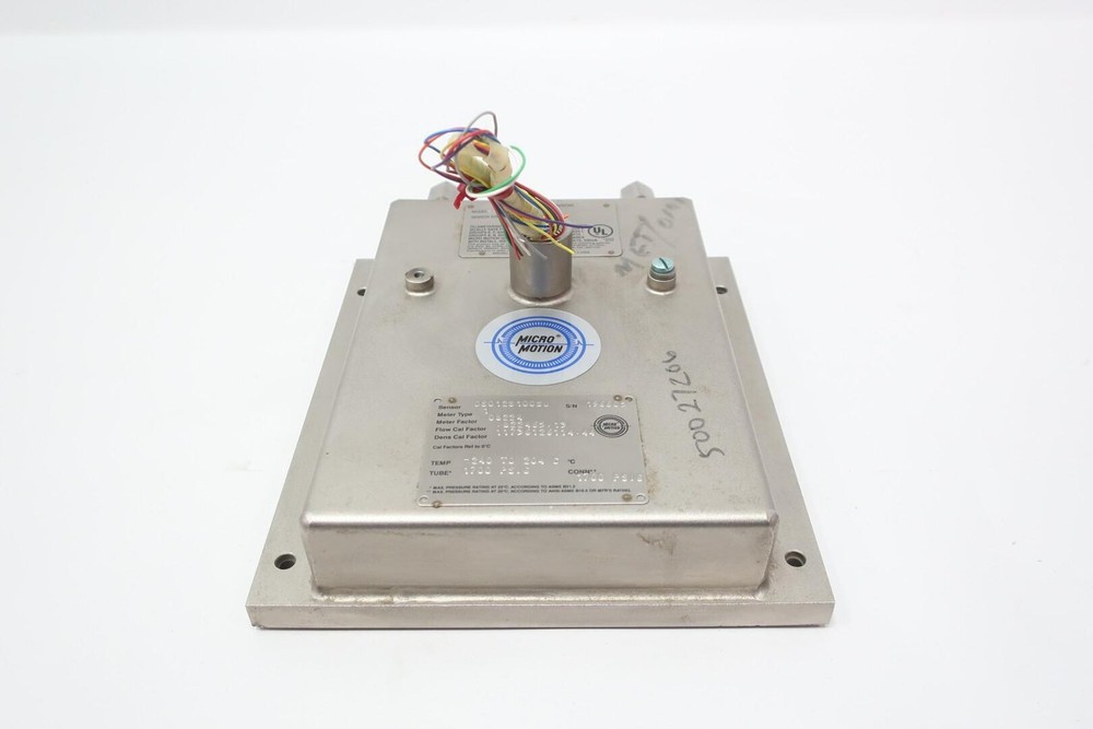Micro Motion DS012S100SU Mass Flow Sensor