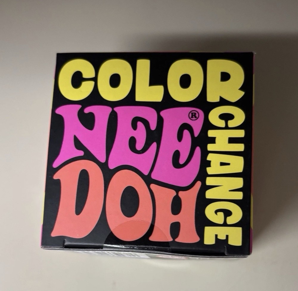 Needoh Color Changing Stress Ball Pink