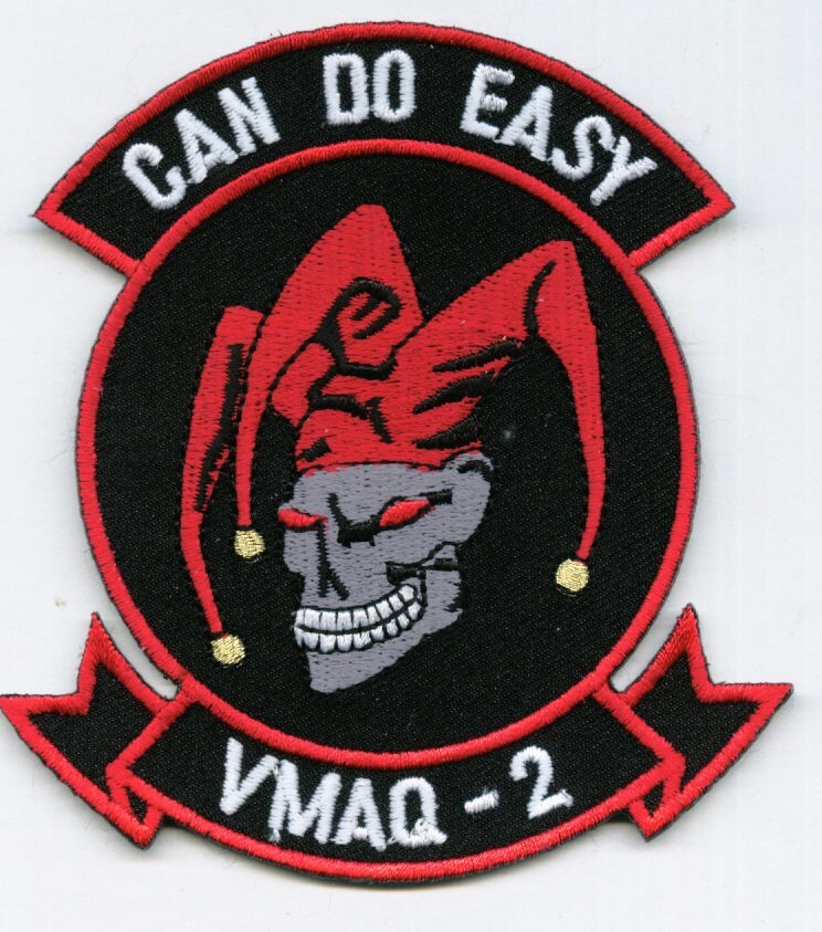 USMC PATCH - VMAQ-2 "CAN DO EASY" NEW