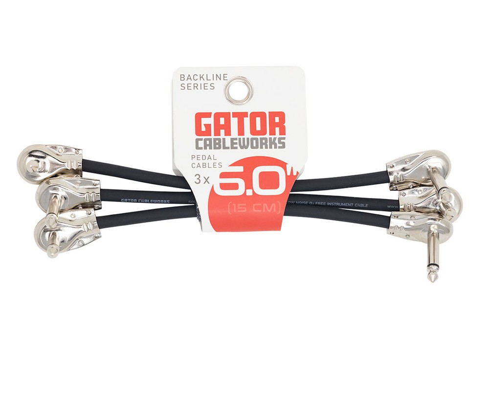 JHS 3 Series Flanger + Gator Patch Cable 3 Pack