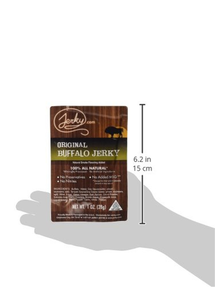 Exotic Jerky Variety Pack | 4pc Wild Game Snacks Sampler with Venison, Elk, Buff