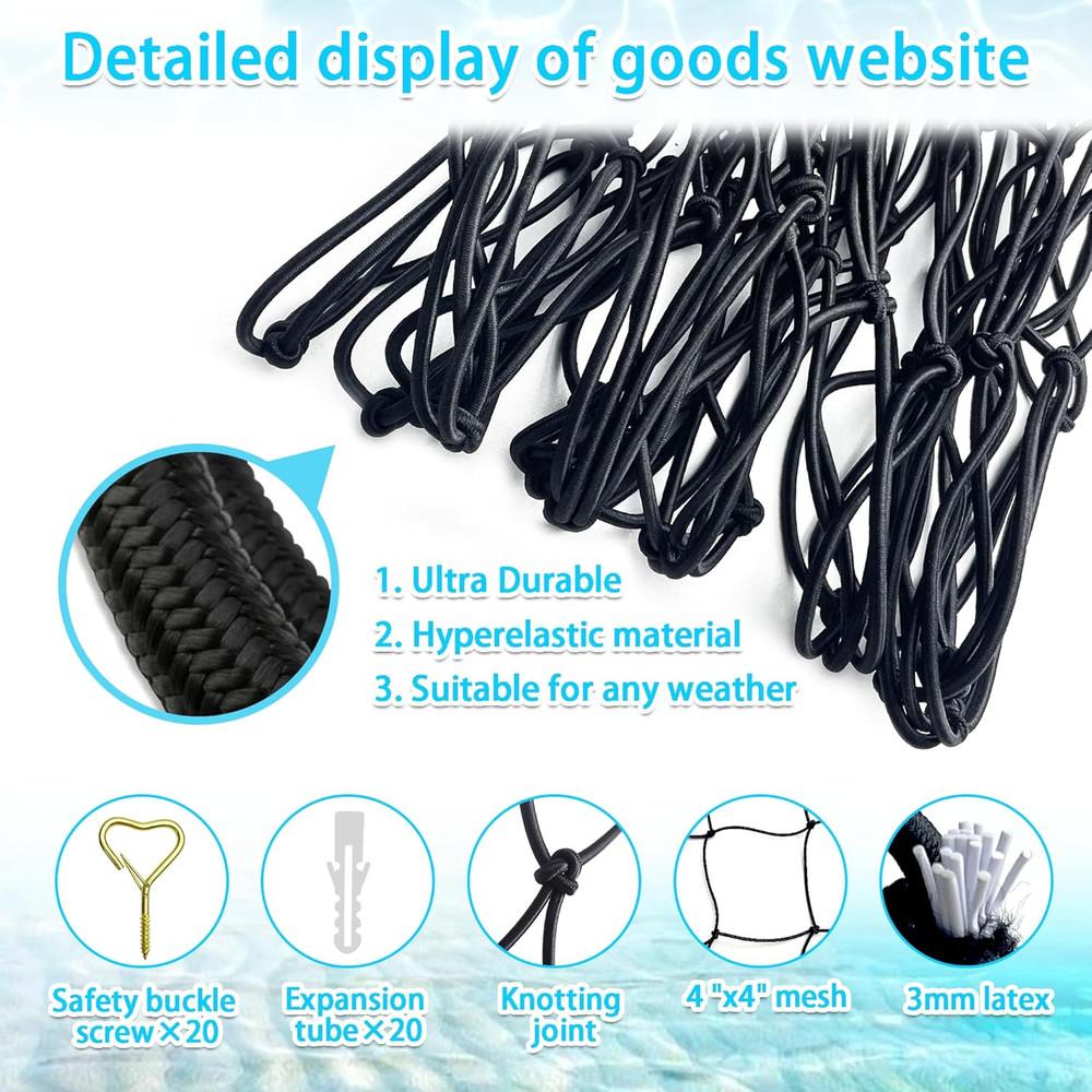 Extra Large Pool Toy Float Storage Net