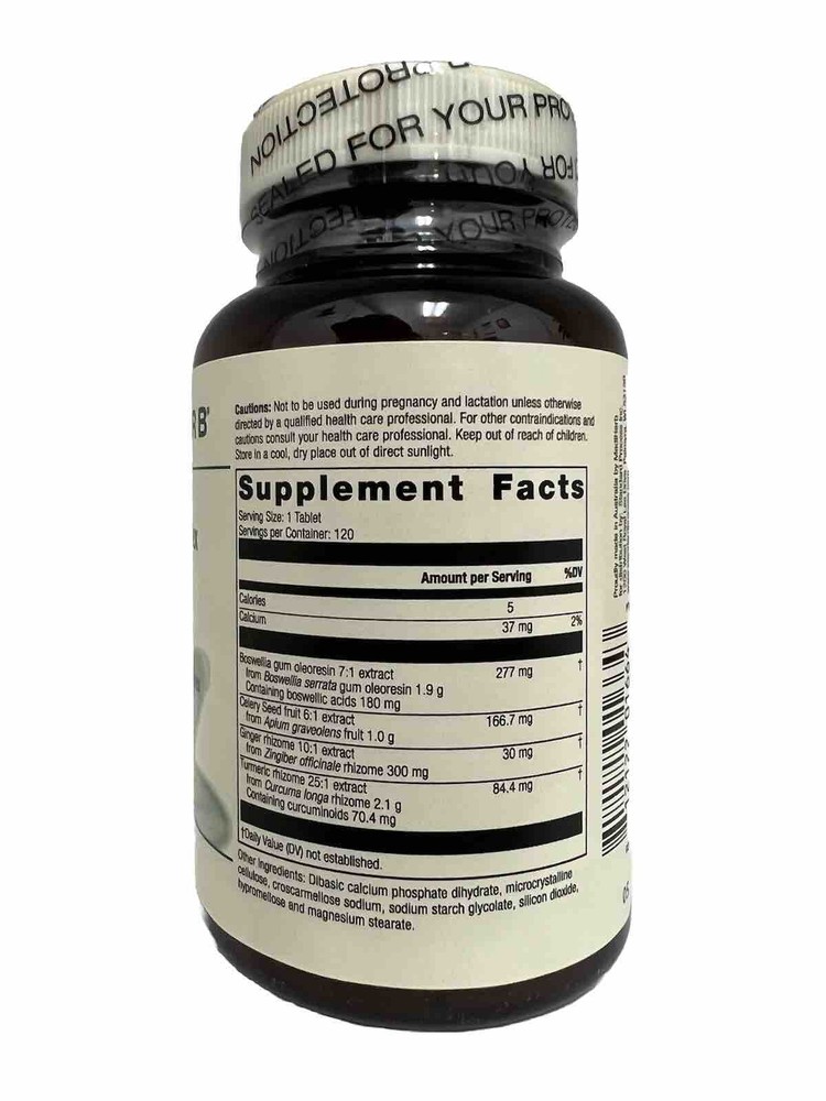 Standard Process Mediherb Boswellia Complex - 120 Tablets - Exp 04/2026