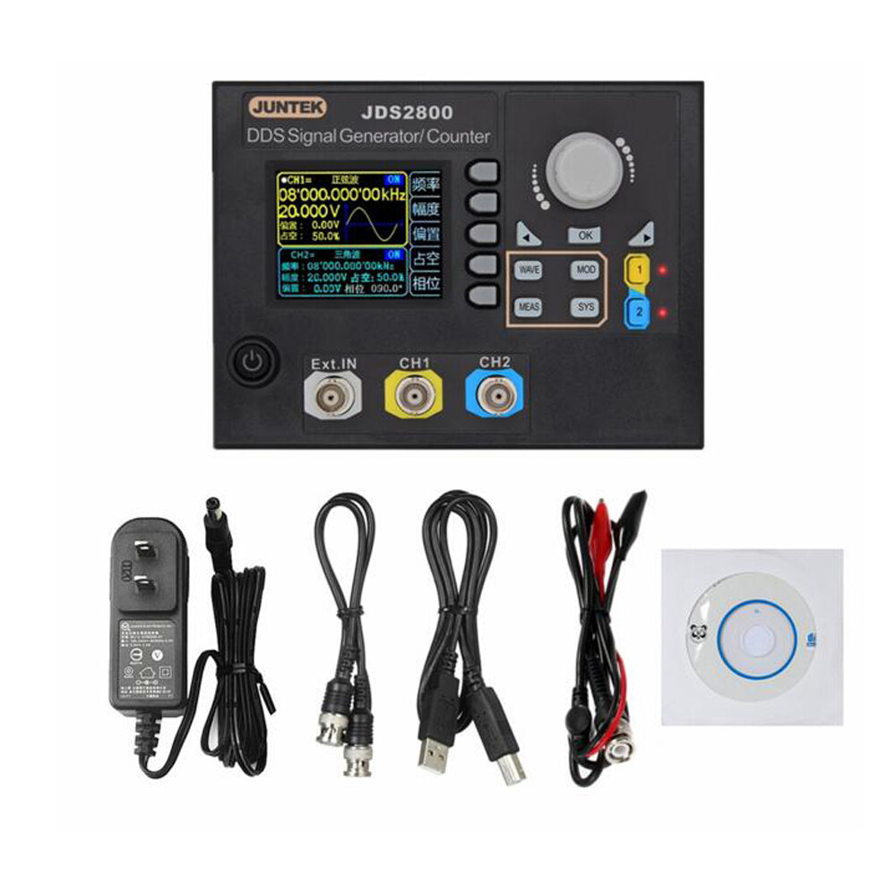 Mosaic Panel Function Signal Generator DDS Dual Channel Signal Source