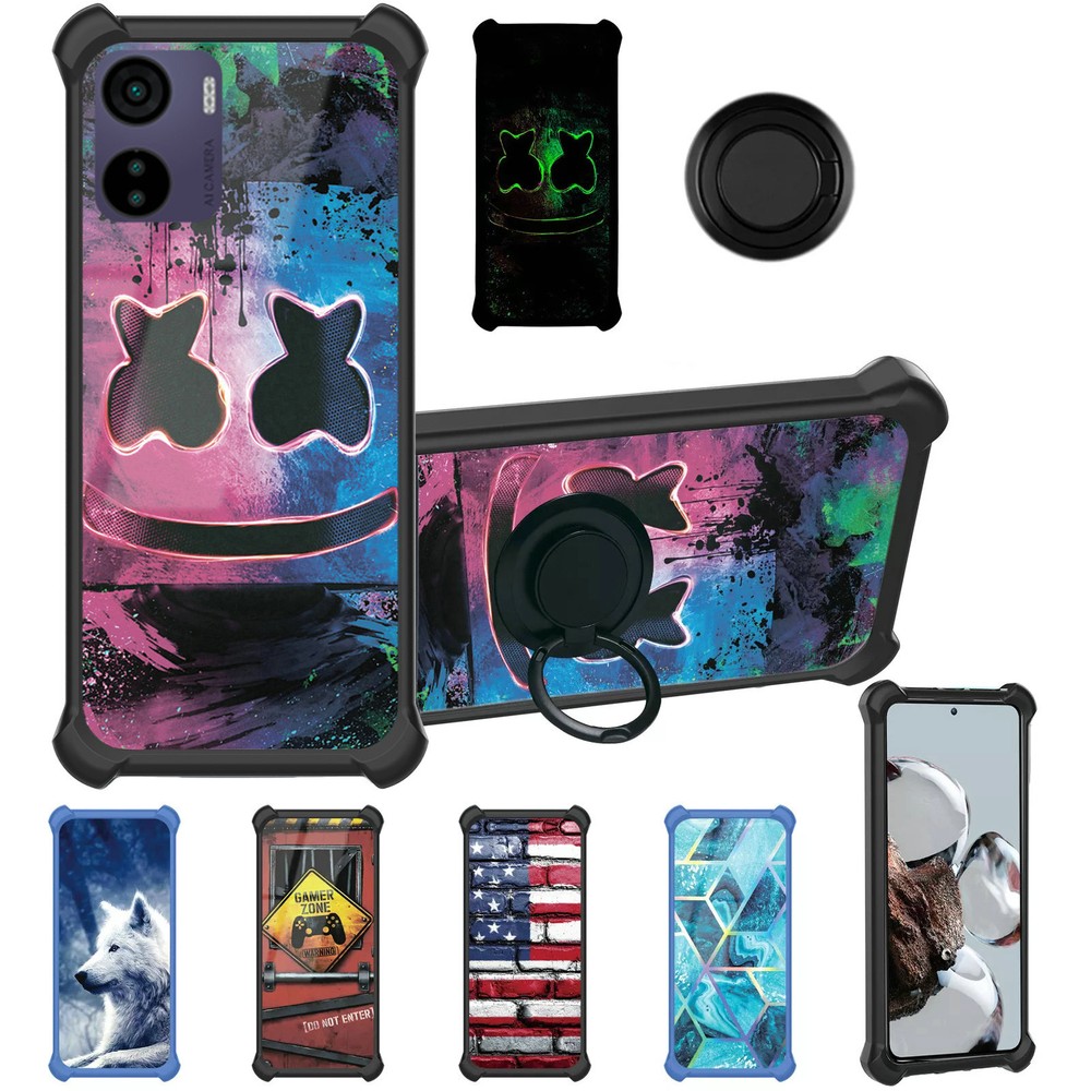 for Sky Devices Elite D65 Phone Case Cover Glass Screen Protector T2