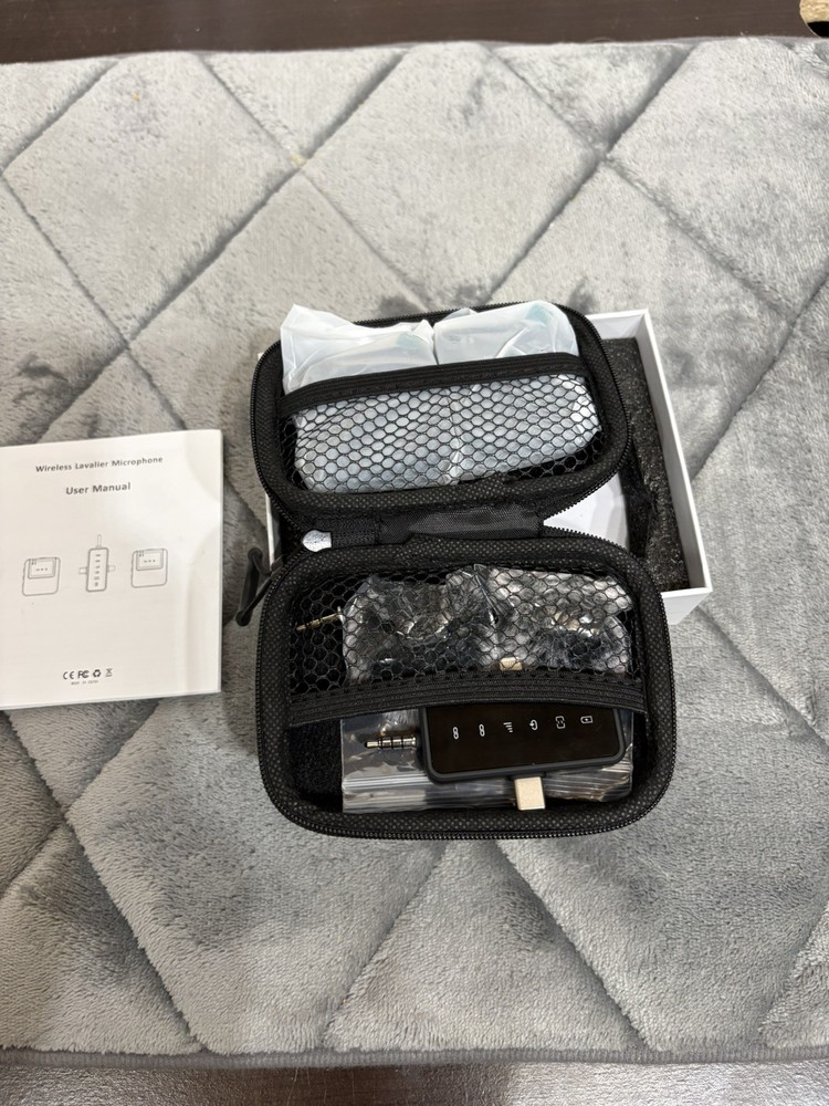 BAILIXIN 3-in-1 Mini Microphone for iPhone, Android, Camera