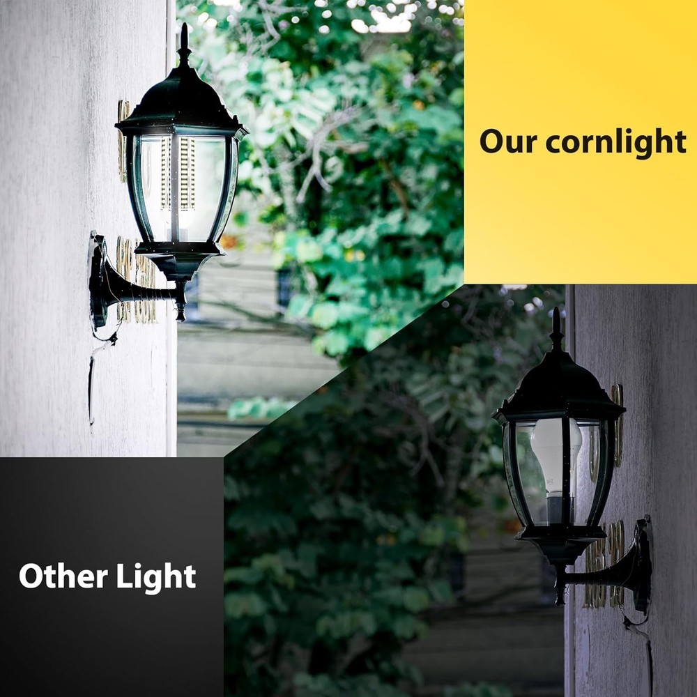 200W 2 pack LED Corn Light Bulb,(2000W Equivalent 2pack 200w Bulb